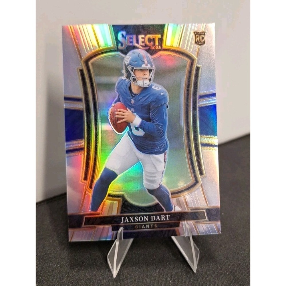 2025 Panini Select #193 Jaxson Dart RC Silver Prizm Refractor Premier Level